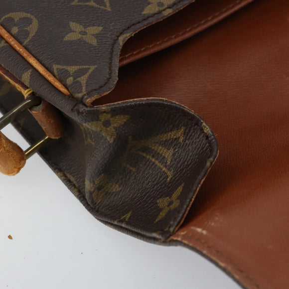 LOUIS VUITTON Monogram Cartouchiere GM Shoulder Bag M51252 LV Auth 164382
