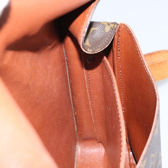LOUIS VUITTON Monogram Cartouchiere GM Shoulder Bag M51252 LV Auth 164382