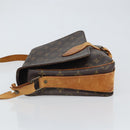 LOUIS VUITTON Monogram Cartouchiere GM Shoulder Bag M51252 LV Auth 164382-4