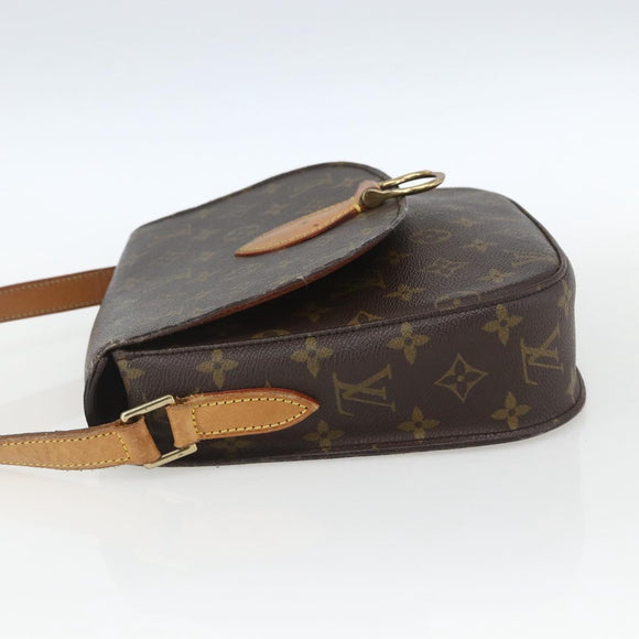 LOUIS VUITTON Monogram Saint Cloud GM Shoulder Bag M51242 LV Auth 164383