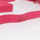PRADA Shoulder Bag Nylon Pink Silver Auth 164385-8