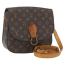 LOUIS VUITTON Monogram Saint Cloud GM Shoulder Bag M51242 LV Auth 164389-1