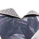 CELINE Macadam Canvas Hand Bag PVC Leather Black Gold Auth 164398-20
