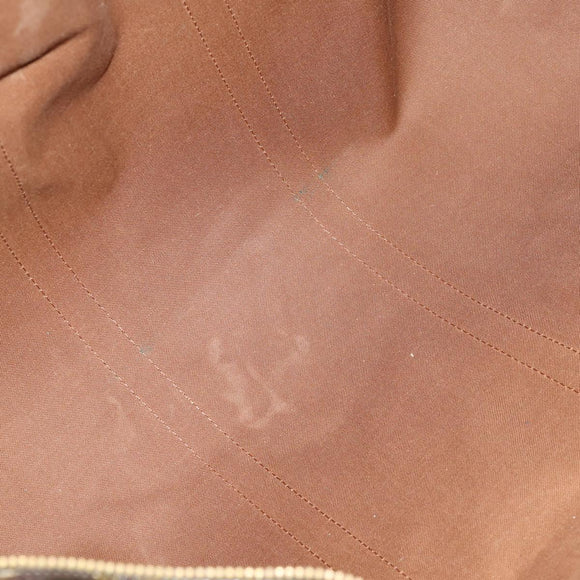 LOUIS VUITTON Monogram Keepall 55 Boston Bag M41424 LV Auth 164399