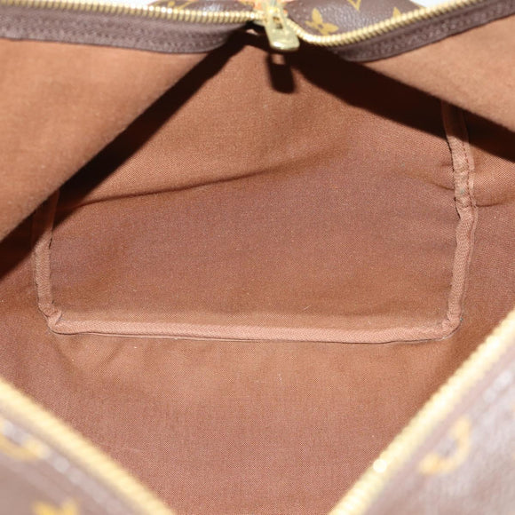 LOUIS VUITTON Monogram Keepall 55 Boston Bag M41424 LV Auth 164399