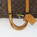LOUIS VUITTON Monogram Keepall 55 Boston Bag M41424 LV Auth 164399-7