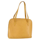 LOUIS VUITTON Epi Lussac Shoulder Bag Yellow M52289 LV Auth 164402-1
