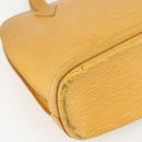 LOUIS VUITTON Epi Lussac Shoulder Bag Yellow M52289 LV Auth 164402-14