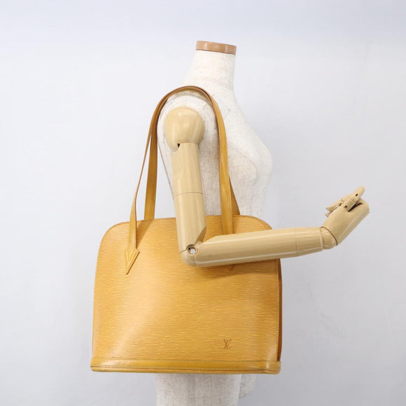 LOUIS VUITTON Epi Lussac Shoulder Bag Yellow M52289 LV Auth 164402
