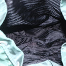 PRADA Backpack Nylon Green Silver Auth 164403-10