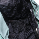 PRADA Backpack Nylon Green Silver Auth 164403-25