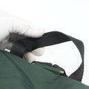 PRADA Backpack Nylon Green Silver Auth 164403-14