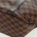 LOUIS VUITTON Damier Ebene Sac Shopping Tote Bag SPO LV Auth 164404V-13