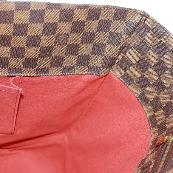 LOUIS VUITTON Damier Ebene Sac Shopping Einkaufstasche SPO LV Auth 164404V