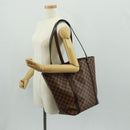 LOUIS VUITTON Damier Ebene Sac Shopping Tote Bag SPO LV Auth 164404V-23