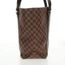 LOUIS VUITTON Damier Ebene Sac Shopping Tote Bag SPO LV Auth 164404V-5
