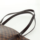 LOUIS VUITTON Damier Ebene Sac Shopping Tote Bag SPO LV Auth 164404V-8