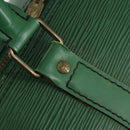 LOUIS VUITTON Epi Keepall 50 Boston Bag Grün M42964 LV Auth 164405-17