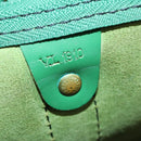 LOUIS VUITTON Epi Keepall 50 Boston Bag Grün M42964 LV Auth 164405-12