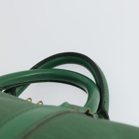 LOUIS VUITTON Epi Keepall 50 Boston Bag Grün M42964 LV Auth 164405