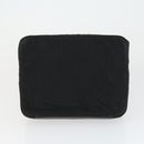 GUCCI Hand Bag Nylon 2 Set Black Auth 164420-11
