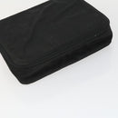 GUCCI Hand Bag Nylon 2 Set Black Auth 164420-13