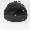GUCCI Hand Bag Nylon 2 Set Black Auth 164420-7
