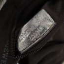 LOEWE Nappa Aire Anagram Hand Bag Leather Silver Auth 164428-12