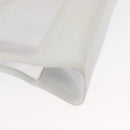 LOEWE Anagram Tote Bag Vinyl Leather White Silver Auth 164429-15