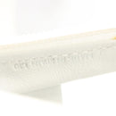 LOEWE Anagram Tote Bag Vinyl Leather White Silver Auth 164429-12