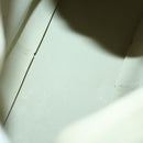 LOEWE Anagram Shoulder Bag Leather Light Beige Gold Auth 164431-11