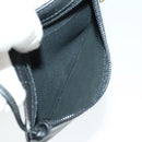 LOEWE Anagram Shoulder Bag Leather Light Beige Gold Auth 164431-22