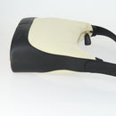 LOEWE Anagram Shoulder Bag Leather Light Beige Gold Auth 164431-3