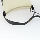 LOEWE Anagram Shoulder Bag Leather Light Beige Gold Auth 164431-8
