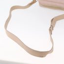 Salvatore Ferragamo Gancini Shoulder Bag Leather Pink Gold Auth 164449-7