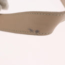 Salvatore Ferragamo Gancini Shoulder Bag Leather Pink Gold Auth 164449-8