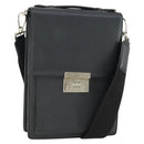 BALLY Shoulder Bag Leather Black Auth 164454-1