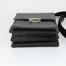 BALLY Shoulder Bag Leather Black Auth 164454-11