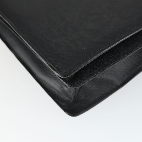 BALLY Shoulder Bag Leather Black Auth 164454