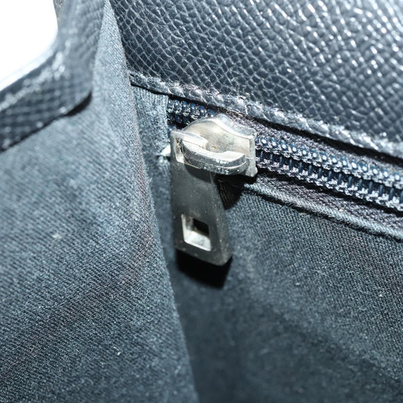 BALLY Shoulder Bag Leather Black Auth 164454