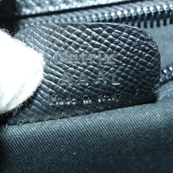 BALLY Shoulder Bag Leather Black Auth 164454