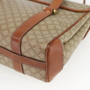 CELINE Macadam Canvas Hand Bag PVC Beige Gold Auth 164462-15