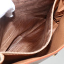 CELINE Macadam Canvas Hand Bag PVC Beige Gold Auth 164462-11
