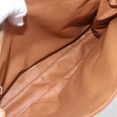 CELINE Macadam Canvas Hand Bag PVC Beige Gold Auth 164462-22