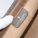 GUCCI GG Supreme Web Sherry Line Clutch Bag PVC Beige Gold 89 01 002 Auth 164472-12
