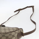 GUCCI GG Supreme Web Sherry Line Bag PVC Beige Gold 89 02 032 Auth 164474-8