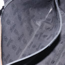 GUCCI GG Implementation Shoulder Bag PVC Black 211107 Auth 164488-23