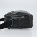 GUCCI GG Implementation Shoulder Bag PVC Black 211107 Auth 164488-4