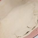 GUCCI Tote Bag Leather Pink Gold 354408 Auth 164490-15