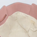 GUCCI Tote Bag Leather Pink Gold 354408 Auth 164490-16